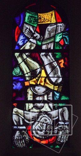 tekoaphotos,crucifixion,pierre,tête en-bas,église,saint,aux liens,vaise,lyon